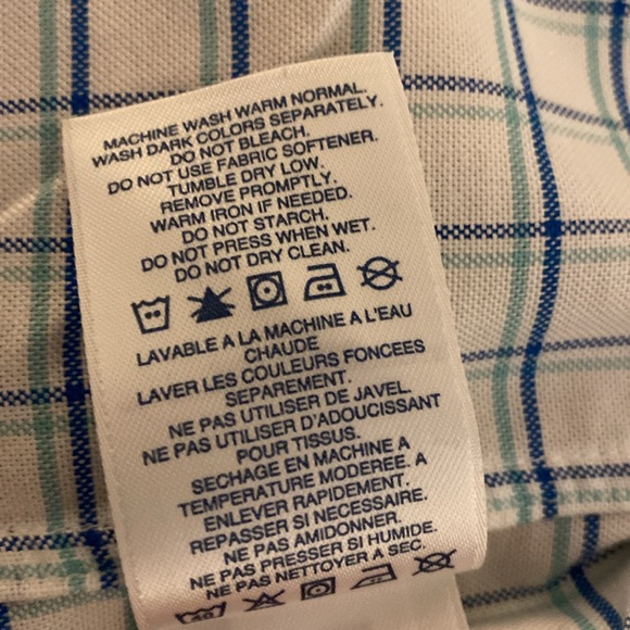 Land’s End long sleeve button down 16 1/2 35. - Picture 6 of 6